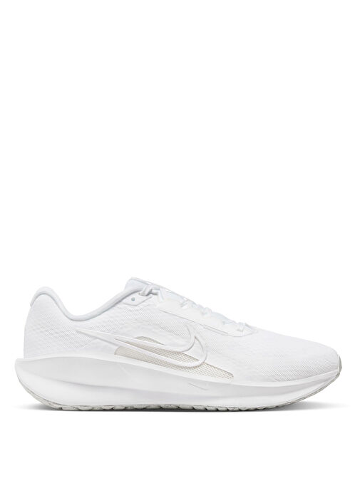 Nike FD6454-100 NIKE DOWNSHIFTER 13 Beyaz Erkek Koşu Ayakkabısı - Görsel 4
