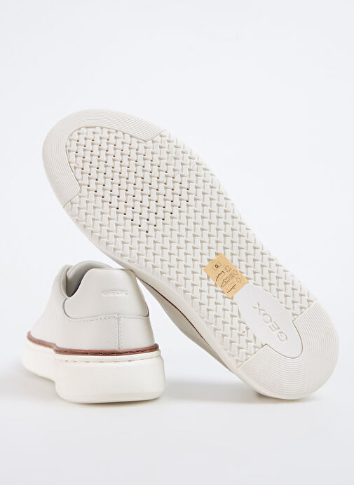 Geox Beyaz Erkek Deri Sneaker U ZACKERTY A - Görsel 5
