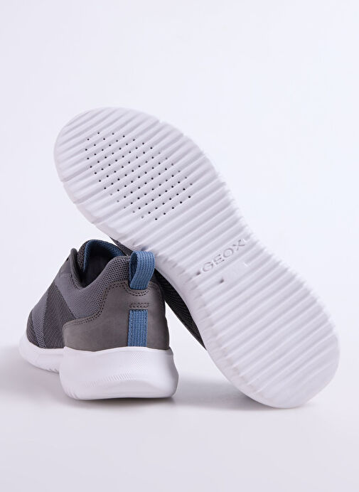 Geox Antrasit Erkek Sneaker U MONREALE A - Görsel 5