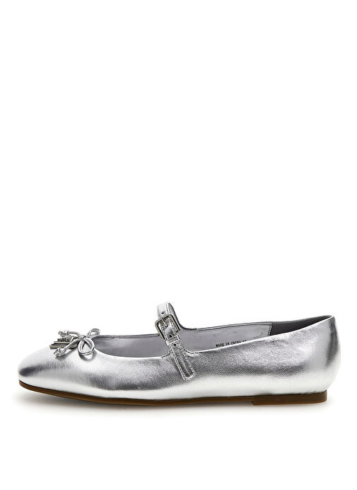 Guess Gri Kadın Deri Babet FLJKAYLEM02-SILVE - Görsel 3