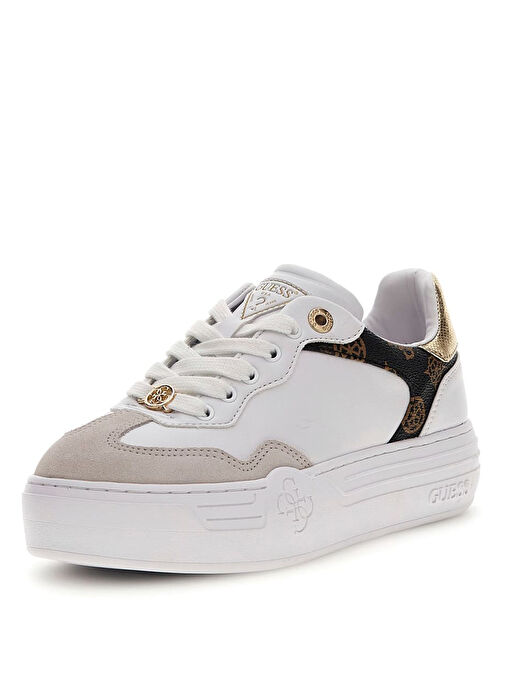 Guess Beyaz Kadın Sneaker FLPSWOELE12-WHITE - Görsel 2