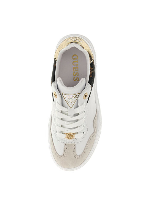 Guess Beyaz Kadın Sneaker FLPSWOELE12-WHITE - Görsel 5