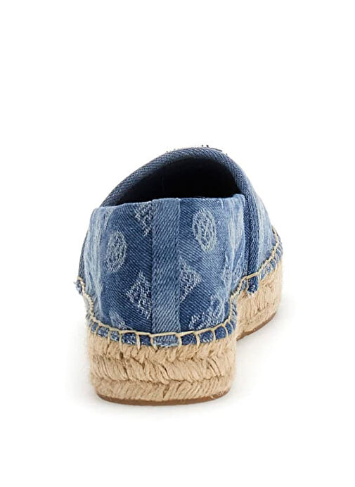 Guess Mavi Kadın Espadril FLJDNNDEN14-BLUE - Görsel 4