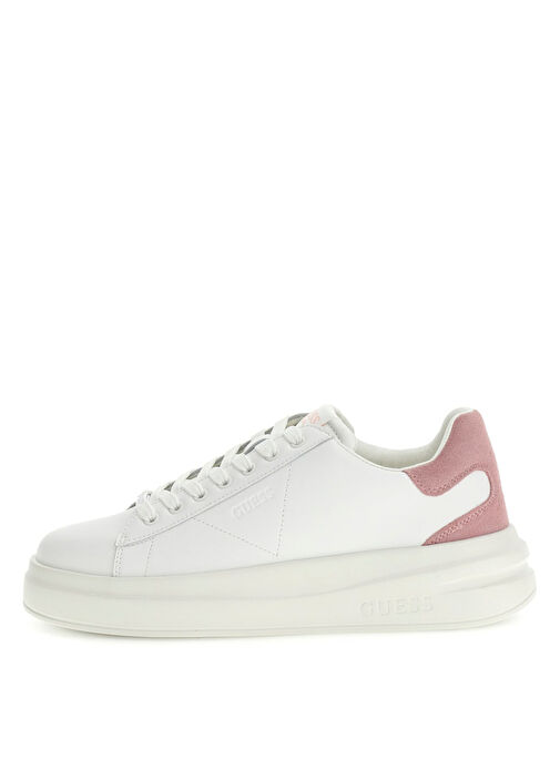 Guess Beyaz Kadın Deri Sneaker FLJELBLEA12-WHIPI - Görsel 3