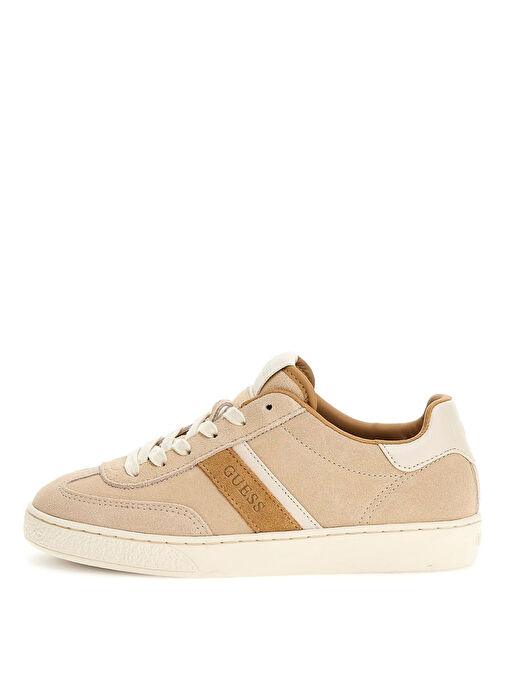 Guess Bej Kadın Deri Sneaker FLPNOLSUE12-BEIGE - Görsel 3