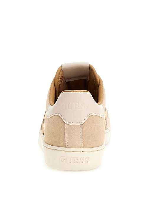 Guess Bej Kadın Deri Sneaker FLPNOLSUE12-BEIGE - Görsel 4