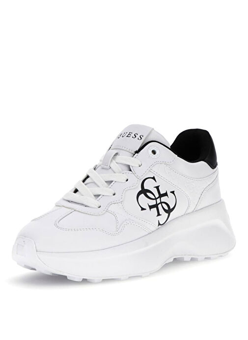Guess Beyaz Kadın Sneaker FLPLUCELE12-WHITE - Görsel 2