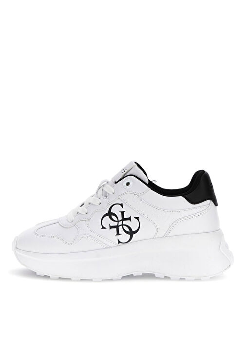 Guess Beyaz Kadın Sneaker FLPLUCELE12-WHITE - Görsel 3