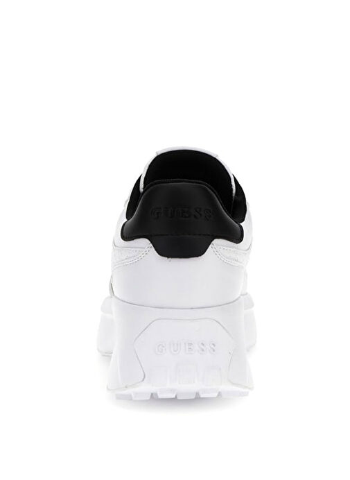 Guess Beyaz Kadın Sneaker FLPLUCELE12-WHITE - Görsel 4