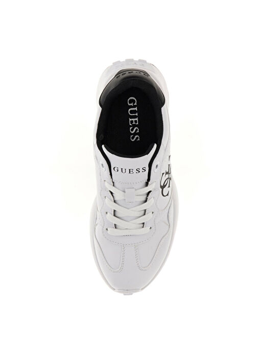 Guess Beyaz Kadın Sneaker FLPLUCELE12-WHITE - Görsel 5