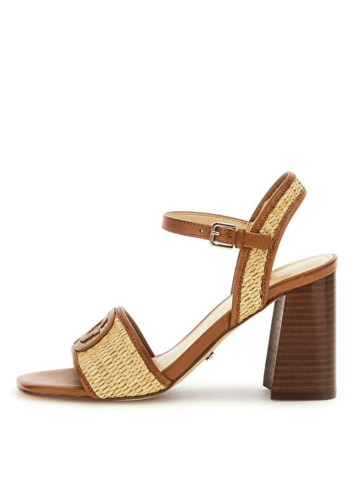 Guess Kahverengi Kadın Topuklu Ayakkabı FLJGNKFAB03-NATU - Görsel 3