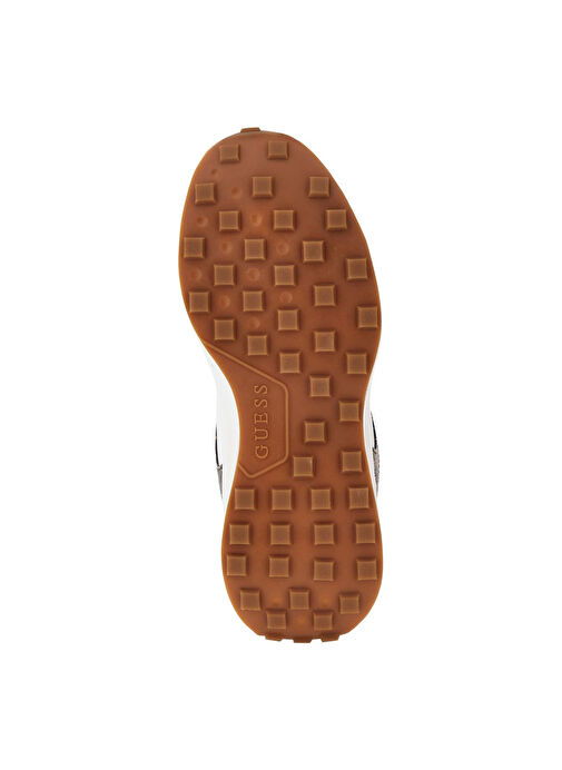 Guess Beyaz - Siyah Kadın Sneaker FLPLUCPEL12-WHIBR - Görsel 6