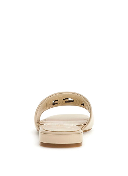 Guess Bej Kadın Deri Terlik FLJTARLEA19-CREGO - Görsel 4