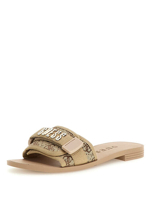 Guess Taba Kadın Terlik FLJELYLEL19-GOLD - Görsel 2