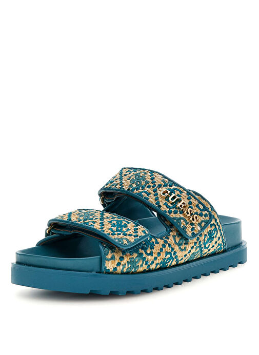 Guess Mavi Kadın Terlik FLJFZZFAB19-TEAL - Görsel 2