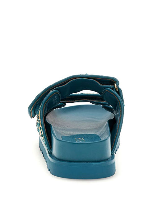 Guess Mavi Kadın Terlik FLJFZZFAB19-TEAL - Görsel 4