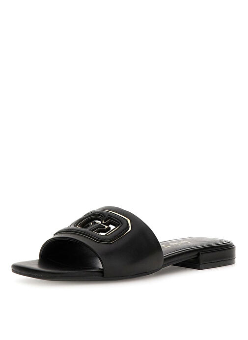 Guess Siyah Kadın Deri Terlik FLJTARLEA19-BLKGO - Görsel 2