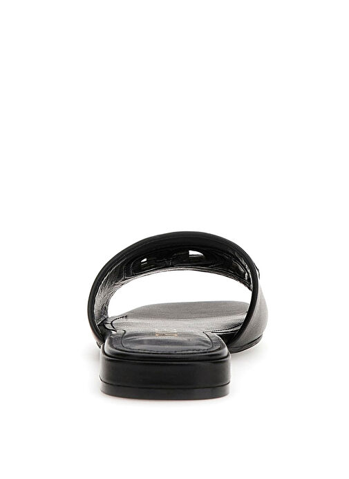 Guess Siyah Kadın Deri Terlik FLJTARLEA19-BLKGO - Görsel 4