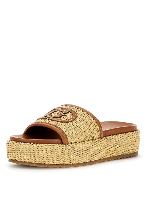 Guess Kahverengi Kadın Terlik FLJLNYFAB19-NATU - Görsel 2