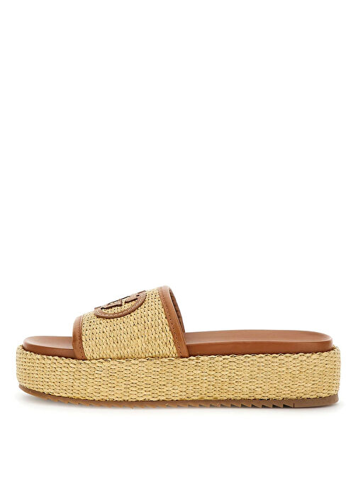 Guess Kahverengi Kadın Terlik FLJLNYFAB19-NATU - Görsel 3