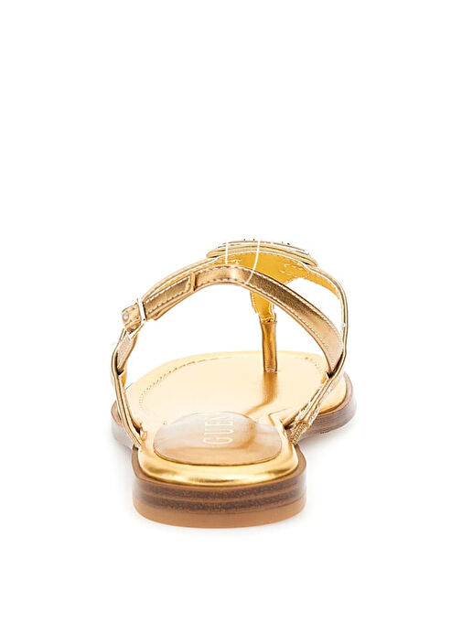 Guess Kahverengi Kadın Topuklu Sandalet FLJRA4LEL21-BRONZ - Görsel 4