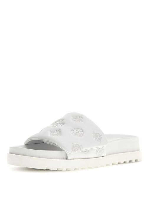 Guess Beyaz Kadın Terlik FLJFA2ELE19-WHITE - Görsel 2