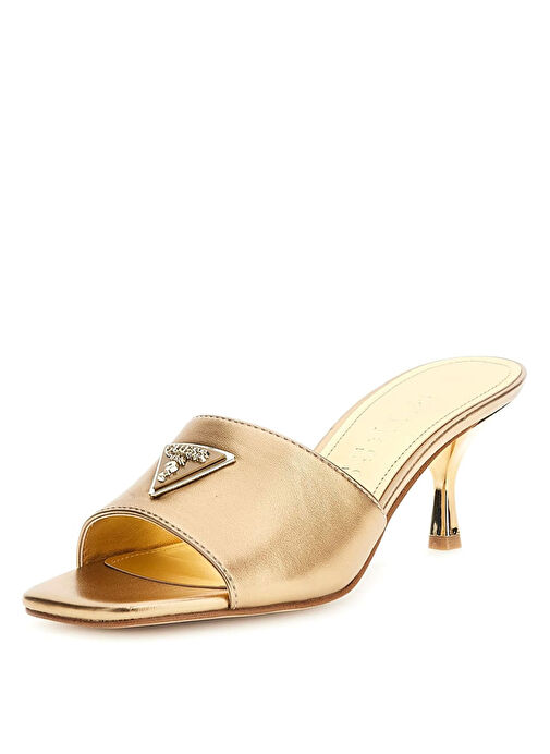 Guess Kahverengi Kadın Topuklu Terlik FLJLUSLEL03-BRONZ - Görsel 2