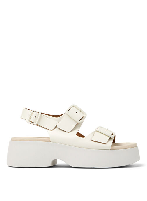 Camper Beyaz Kadın Deri Sandalet K201712-002 - Görsel 2