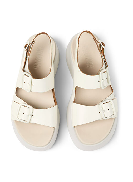 Camper Beyaz Kadın Deri Sandalet K201712-002 - Görsel 4