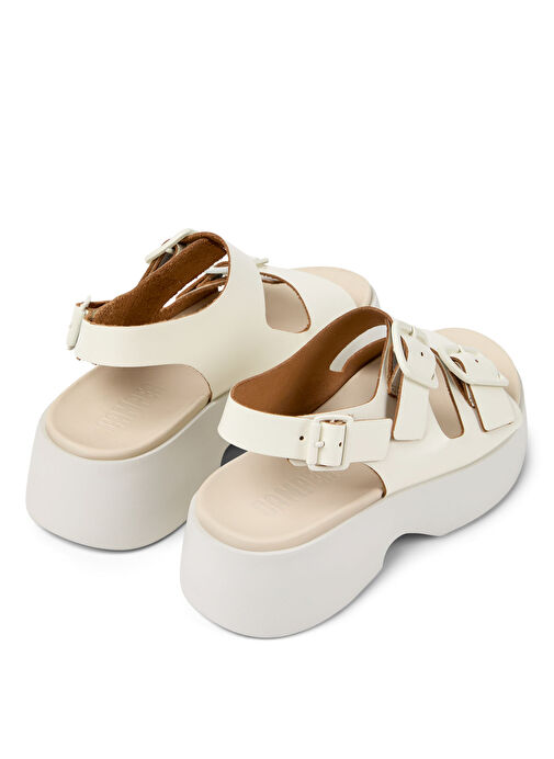 Camper Beyaz Kadın Deri Sandalet K201712-002 - Görsel 5