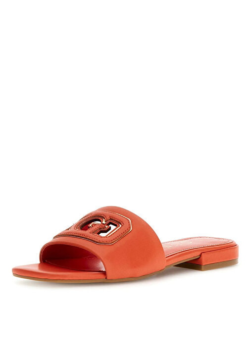Guess Turuncu Kadın Deri Terlik FLJTARLEA19-CORAL - Görsel 2