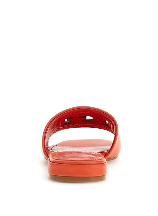 Guess Turuncu Kadın Deri Terlik FLJTARLEA19-CORAL - Görsel 4