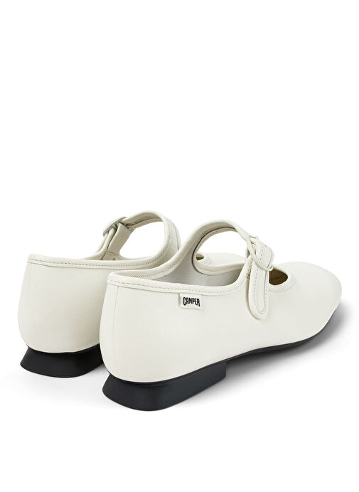 Camper Beyaz Kadın Deri Babet - Görsel 5