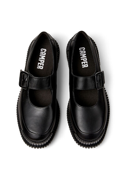 Camper Siyah Kadın Deri Babet K201761-001 - Görsel 4