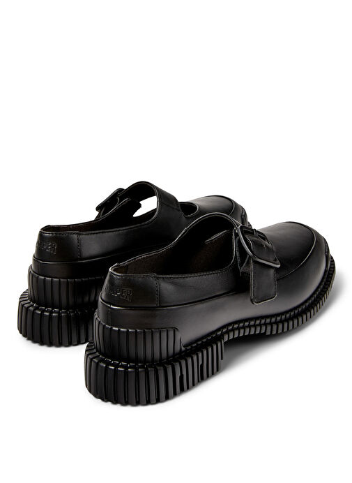 Camper Siyah Kadın Deri Babet K201761-001 - Görsel 5