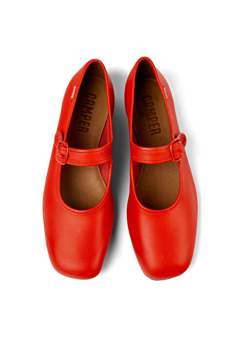 Camper Kırmızı Kadın Deri Babet K201629-003 - Görsel 4