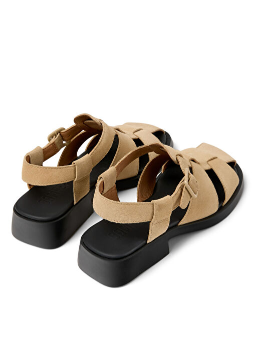 Camper Ekru Kadın Deri Sandalet K201489-009 - Görsel 5