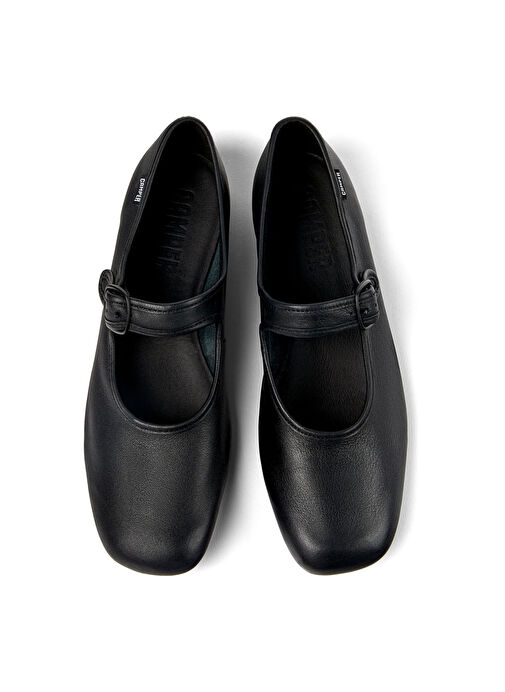 Camper Siyah Kadın Deri Babet - Görsel 4