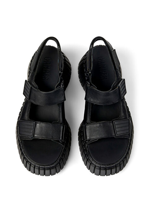 Camper Siyah Kadın Deri Sandalet K201511-005 - Görsel 4