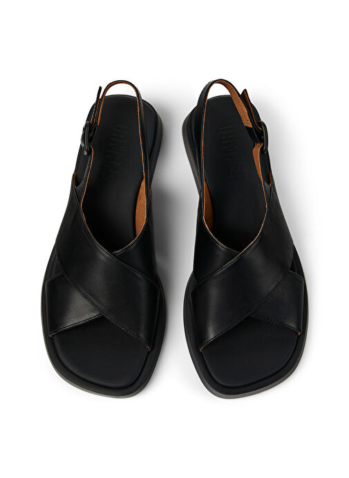Camper Siyah Kadın Deri Sandalet K201600-002 - Görsel 4
