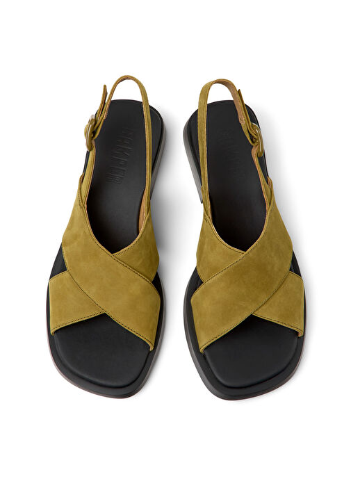 Camper Yeşil Kadın Deri Sandalet K201600-007 - Görsel 4