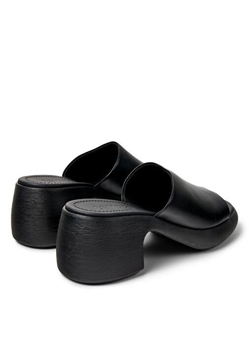 Camper Siyah Kadın Deri Terlik K201722-001 - Görsel 5