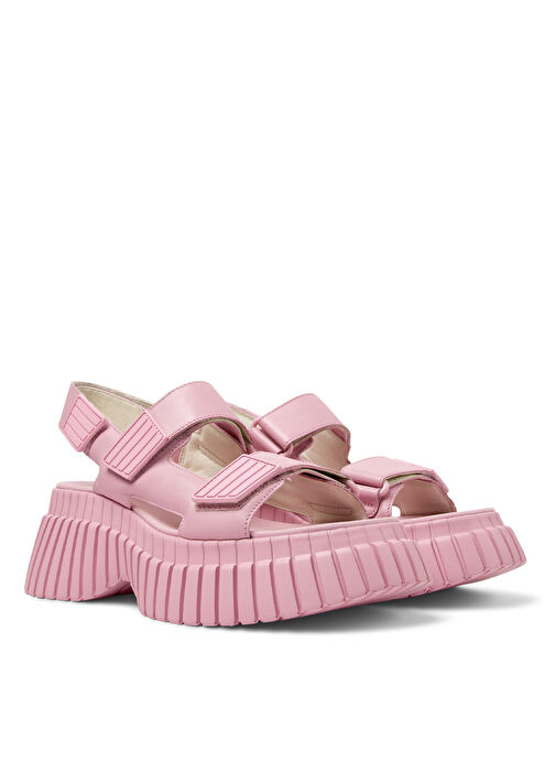Camper Pembe Kadın Deri Sandalet K201511-006 - Görsel 3