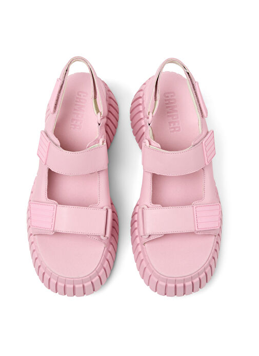 Camper Pembe Kadın Deri Sandalet K201511-006 - Görsel 4