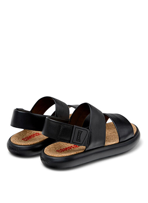 Camper Siyah Kadın Deri Sandalet K201772-001 - Görsel 5