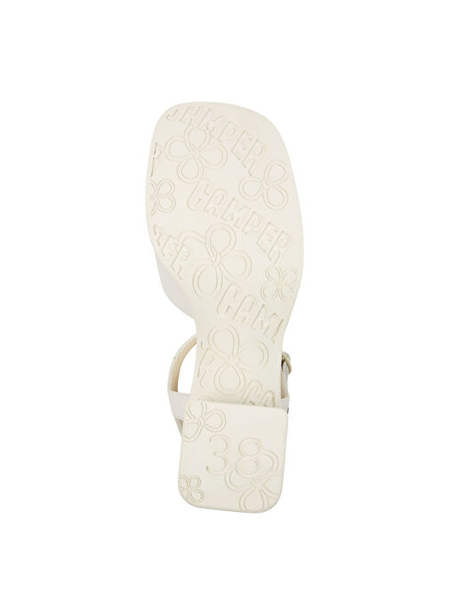 Camper Beyaz Kadın Deri Topuklu Sandalet K201734-003 - Görsel 6