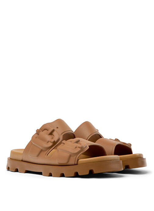 Camper Kahverengi Kadın Terlik K201792-002 - Görsel 3