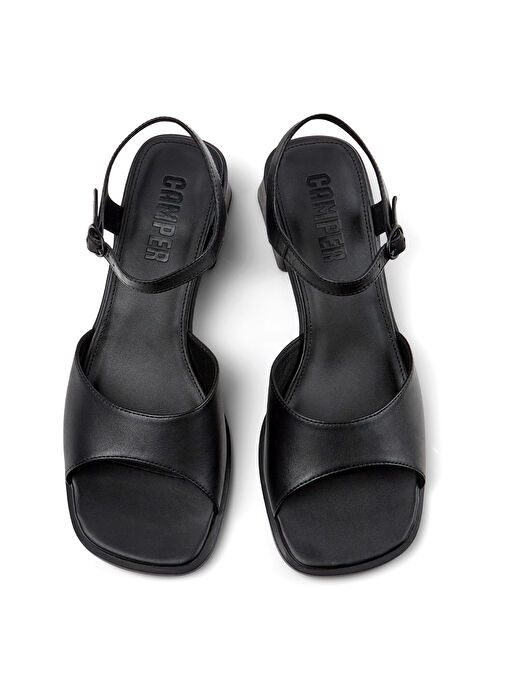 Camper Siyah Kadın Deri Topuklu Sandalet K201734-001 - Görsel 4
