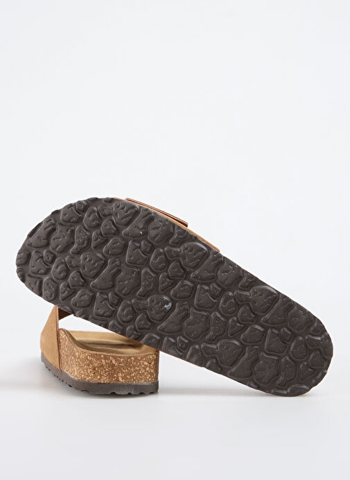 Divarese Taba Divarese Taba Kadın Deri Terlik 5027464-519