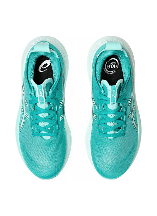 Asics 1012B753-400 GEL-NIMBUS 27 Turkuaz Kadın Koşu Ayakkabısı - Görsel 5
